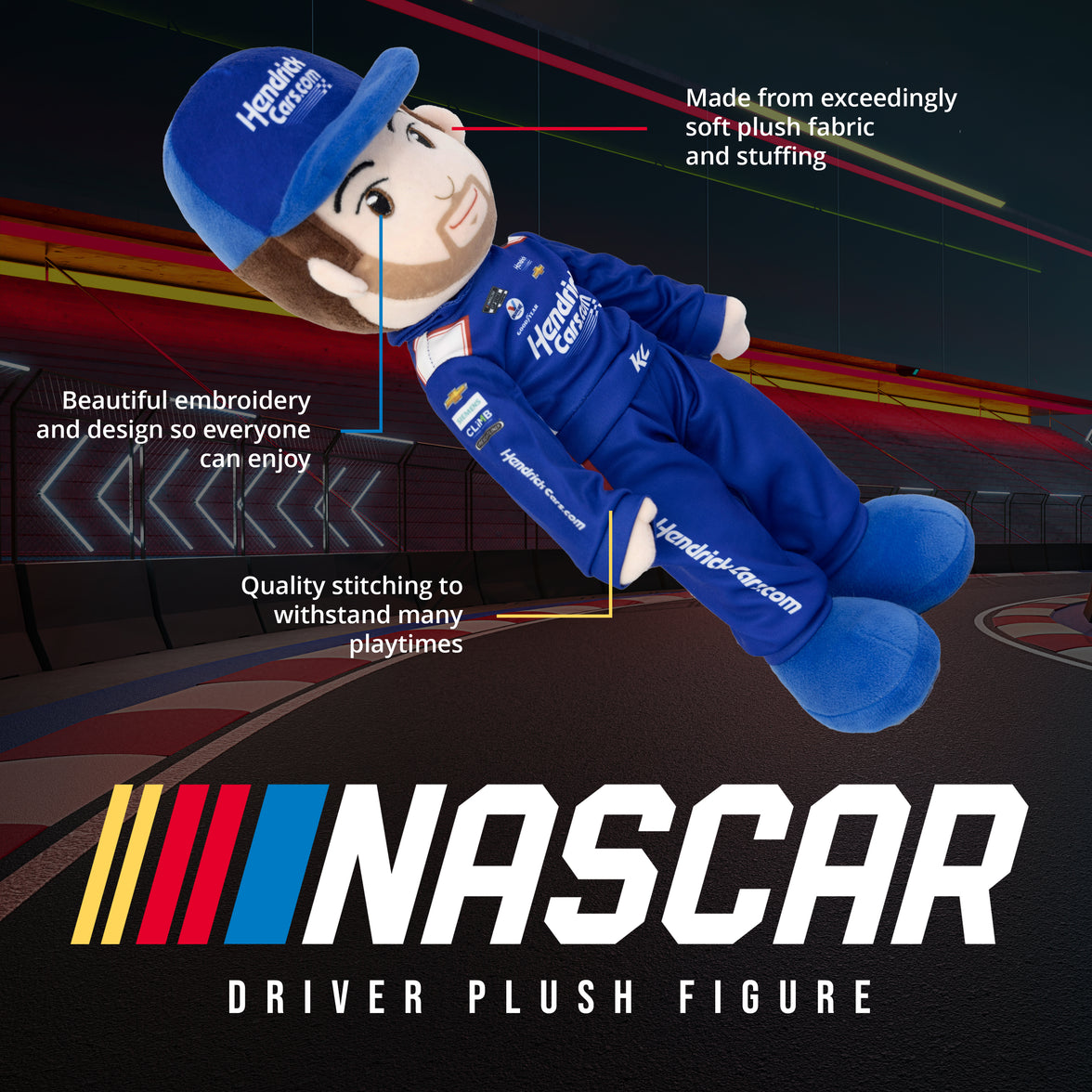 NASCAR | Hendrick Motorsports Kyle Larson 14" Plush Figure
