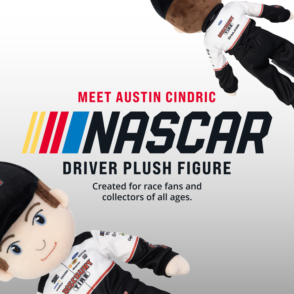 NASCAR | Team Penske Austin Cindric 14" Plush Figure