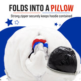 Astronaut Snugible 2-in-1 Blanket Hoodie & Pillow