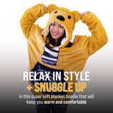 Penn State University Nittany Lion Snugible 2-in-1 Blanket Hoodie & Pillow