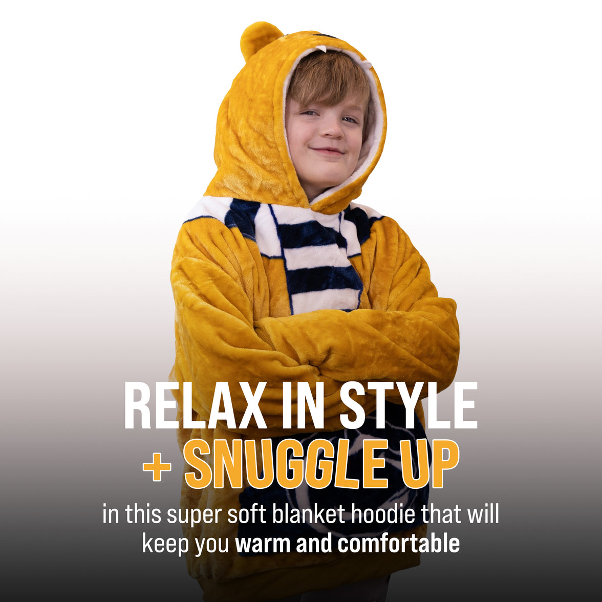 Penn State Nittany Lion Junior Snugible 2-in-1 Blanket Hoodie & Pillow
