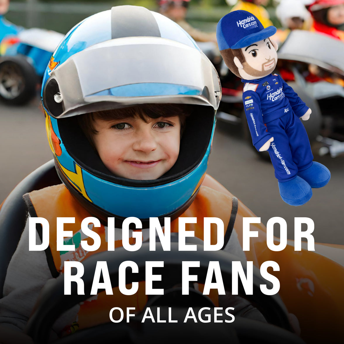 NASCAR | Hendrick Motorsports Kyle Larson 14" Plush Figure