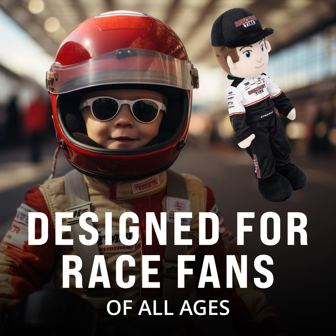 NASCAR | Team Penske Austin Cindric 14" Plush Figure