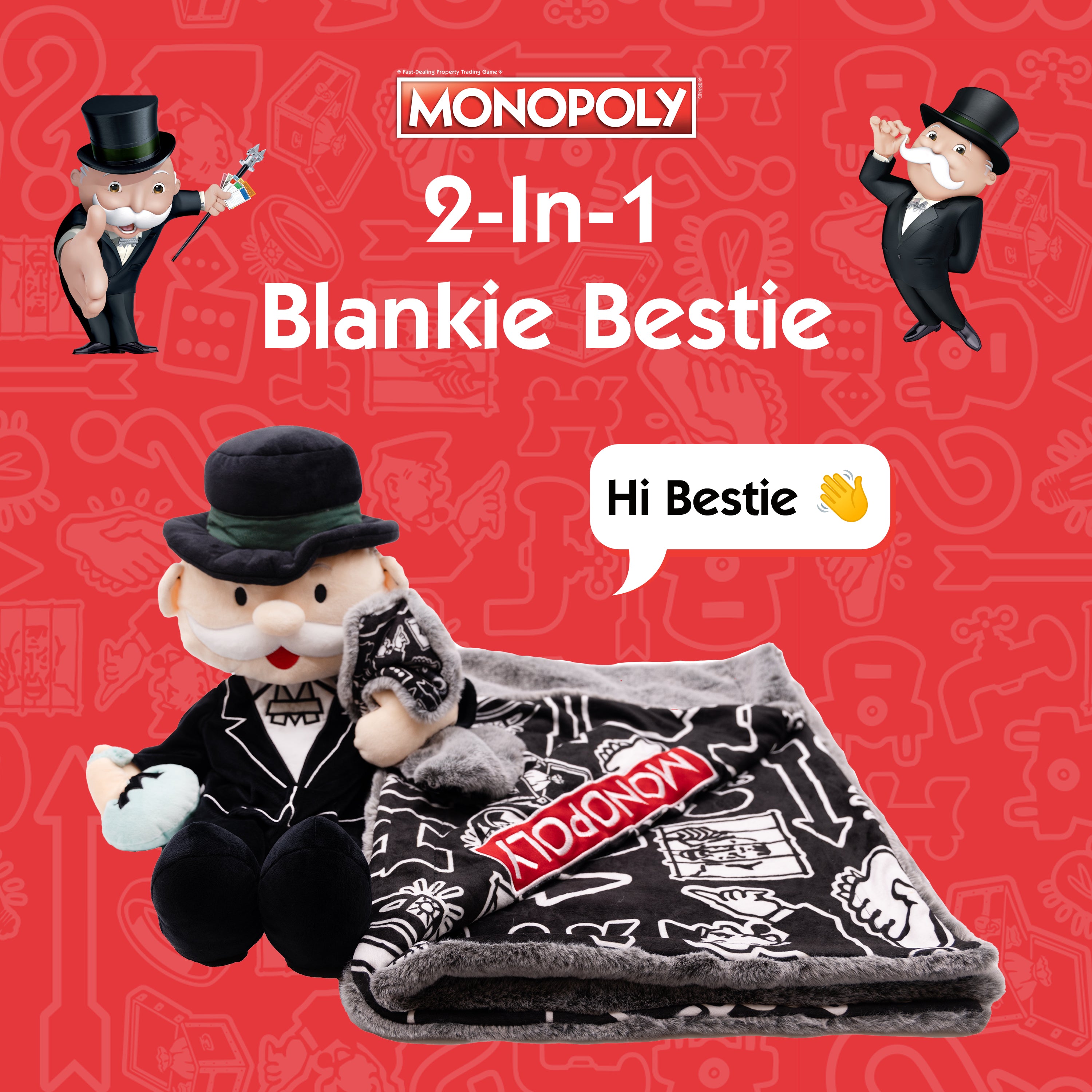 Monopoly Blankie Bestie