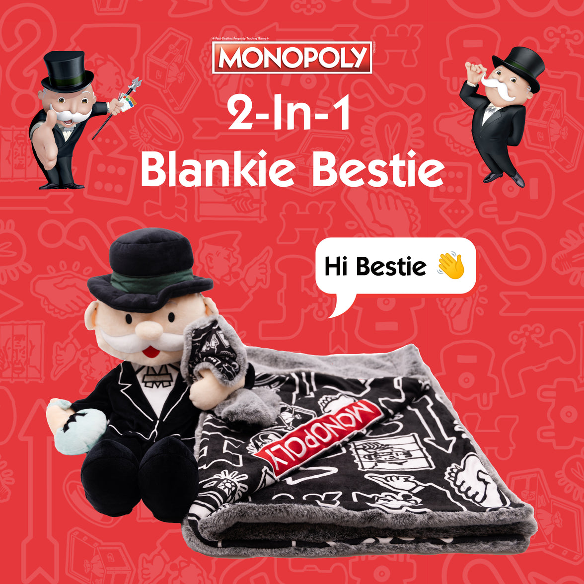 Hasbro | Monopoly Blankie Bestie