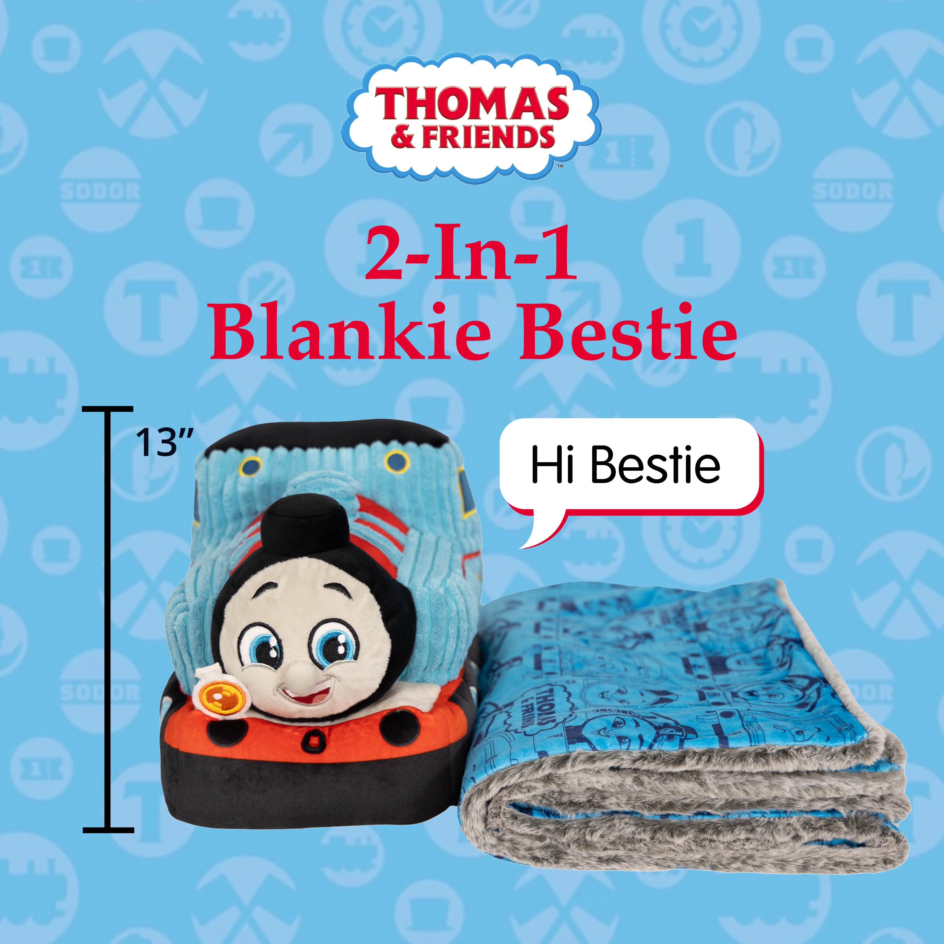 Thomas the Train Blankie Bestie