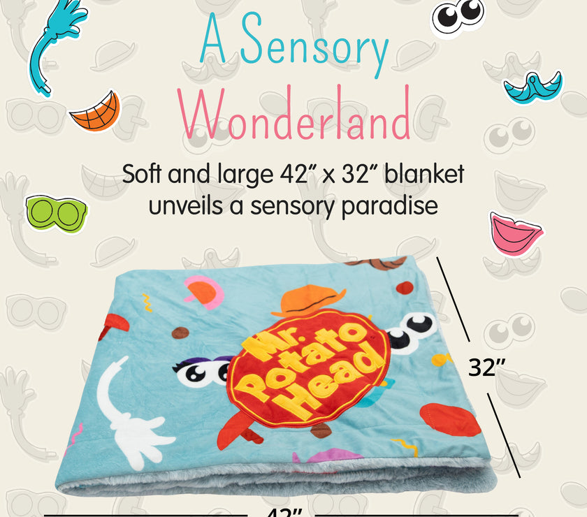 Hasbro | Mr. Potato Head Blankie Bestie 2-in-1 Blanket & Stuffed Animal