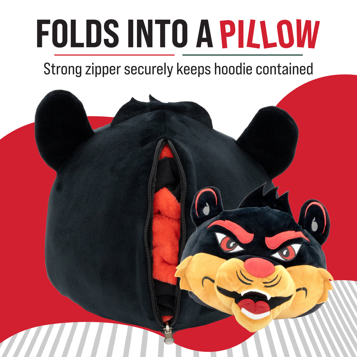 University of Cincinnati Bearcats Snugible 2-in-1 Blanket Hoodie & Pillow