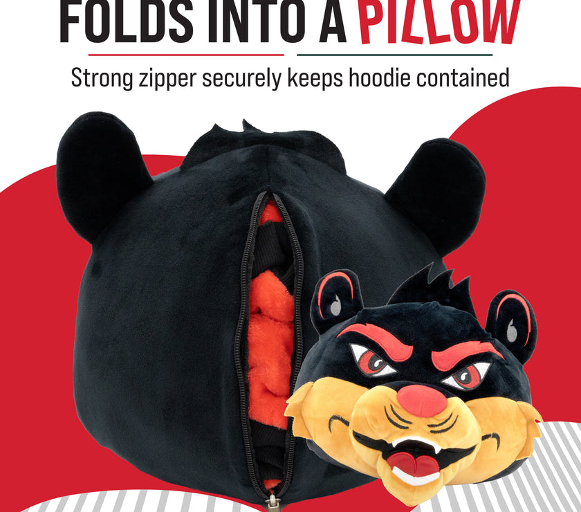 University of Cincinnati Bearcats Snugible 2-in-1 Blanket Hoodie & Pillow
