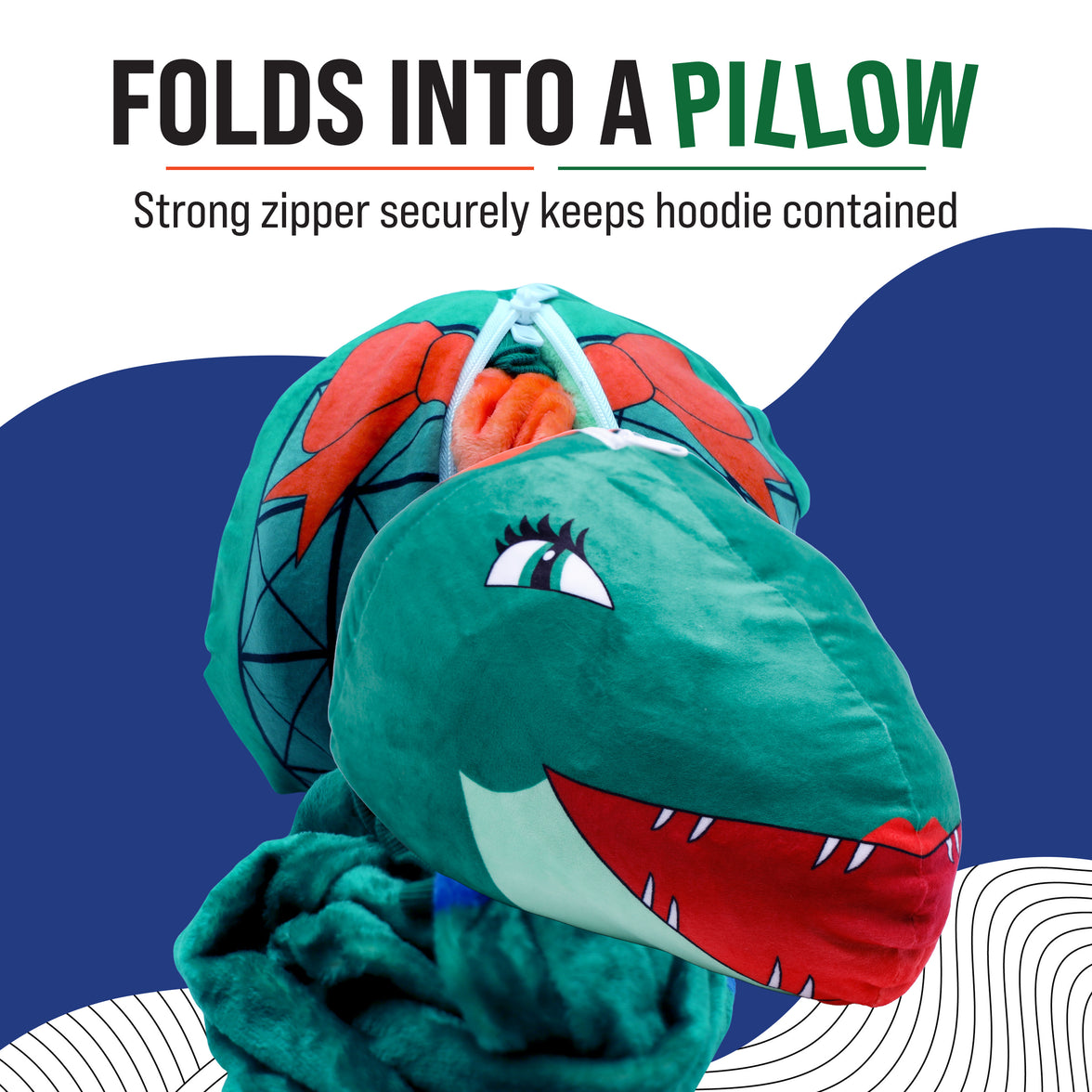 University of Florida Alberta Snugible 2-in-1 Blanket Hoodie & Pillow