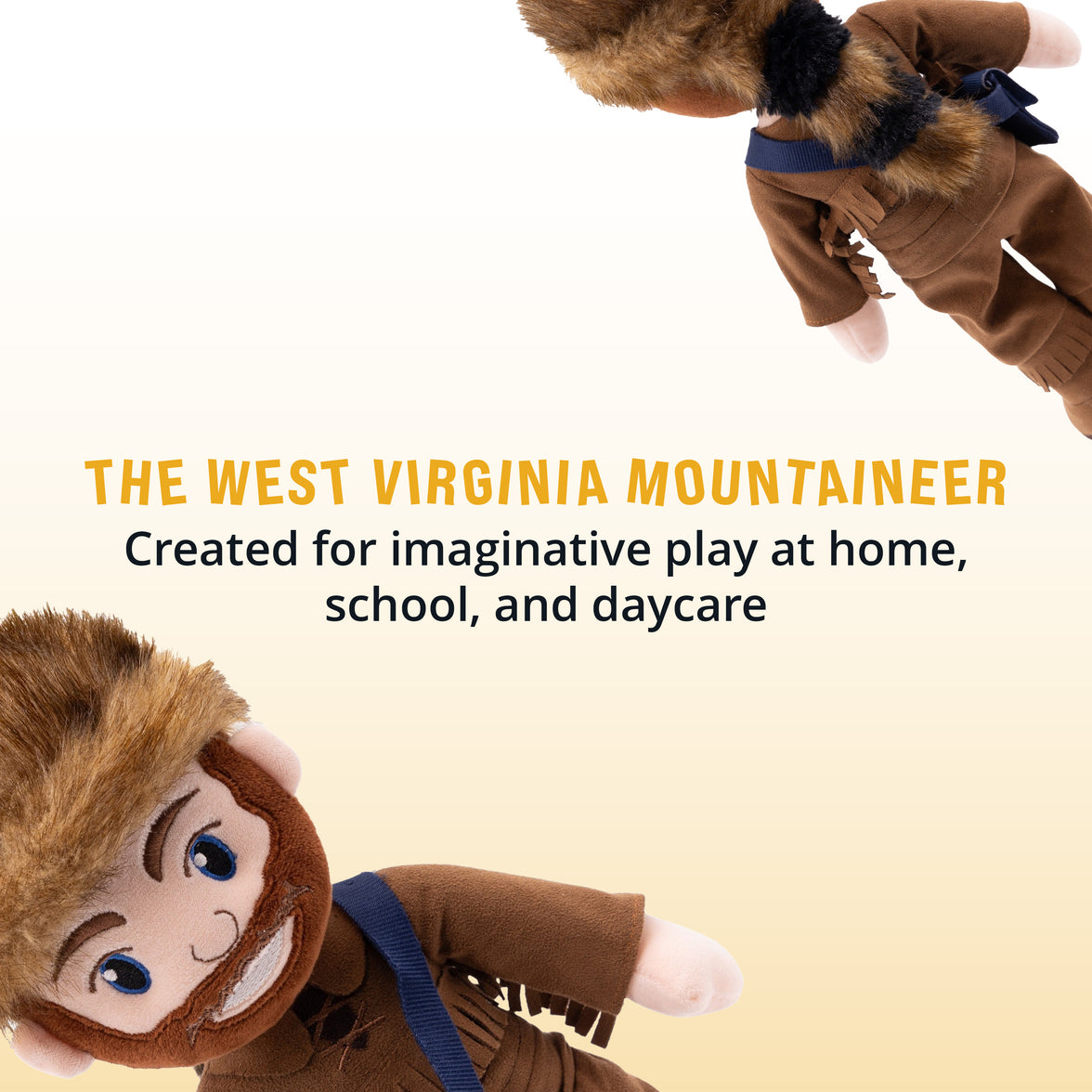 West Virginia University Mountaineer 14” Plush Figure