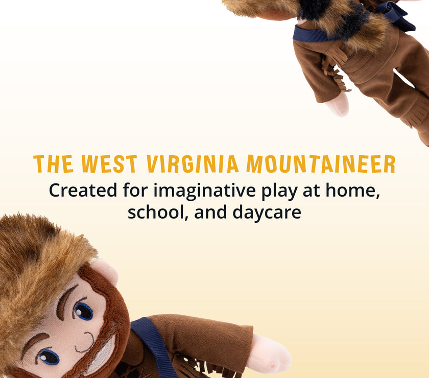 West Virginia University Mountaineer 14” Plush Figure