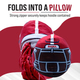 The University of Alabama Helmet Snugible 2-in-1 Blanket Hoodie & Pillow