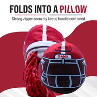 The University of Alabama Helmet Snugible 2-in-1 Blanket Hoodie & Pillow