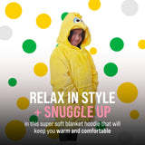 Sesame Street | Big Bird Kids Snugible 2-in-1 Blanket Hoodie & Pillow