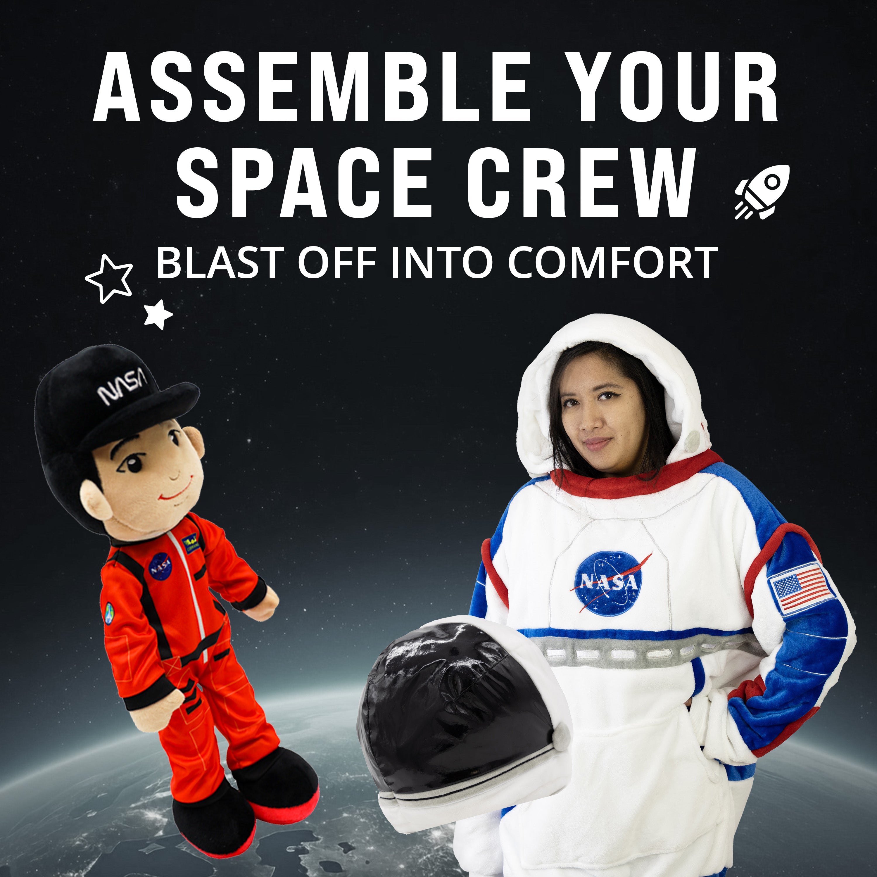 NASA | Astronaut Louie 14” Plush Figure "Wholesale"