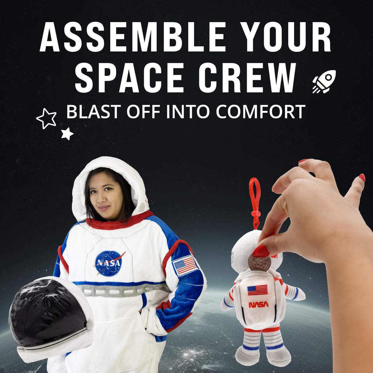 Astronaut Bag Clip