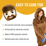 West Virginia University Mountaineer Snugible 2-in-1 Blanket Hoodie & Pillow