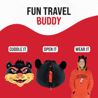 University of Cincinnati Bearcats Snugible 2-in-1 Blanket Hoodie & Pillow