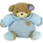 Manny Baby Bear Rattle Plush Teddy Blue Valentine Gift Newborn Toddler 8"