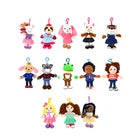 Eimmie Plush Backpack Clip Doll for Kids – Soft Skater Girl Toy, Collectible 6"