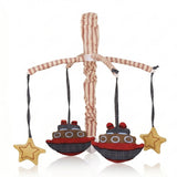 Beansprout Nautical Patch Mobile, Denim (Discontinued by Manufacturer)