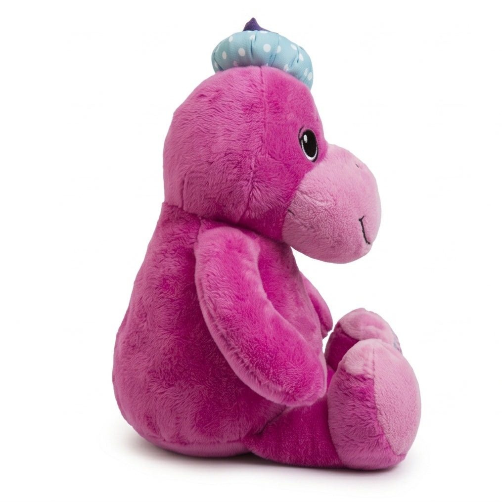 "Bubblegum" the 12in Feel Better Soon Pink Plush Monkey
