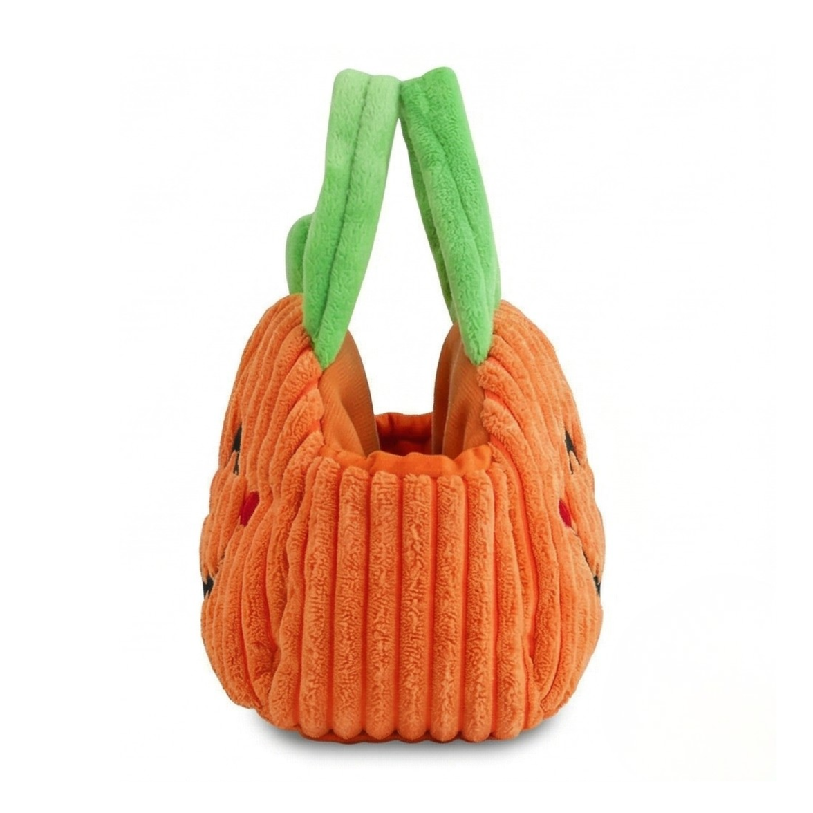 "Casper" the 7.5in Corduroy Pumpkin Purse