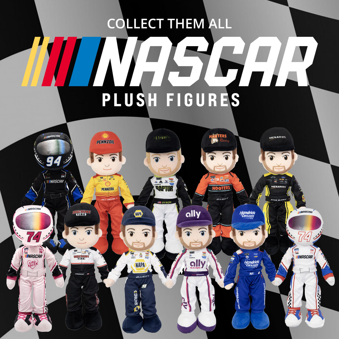 NASCAR | Hendrick Motorsports Chase Elliot 14" Plush Figure