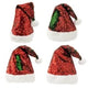 Christmas Flip Sequin Santa Hat – Color Changing Red/Green Holiday Party