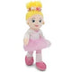 Eimmie Ballerina Rag Doll for Kids – Soft Plush Toy, Blonde, Pink Tutu, Safe 14"