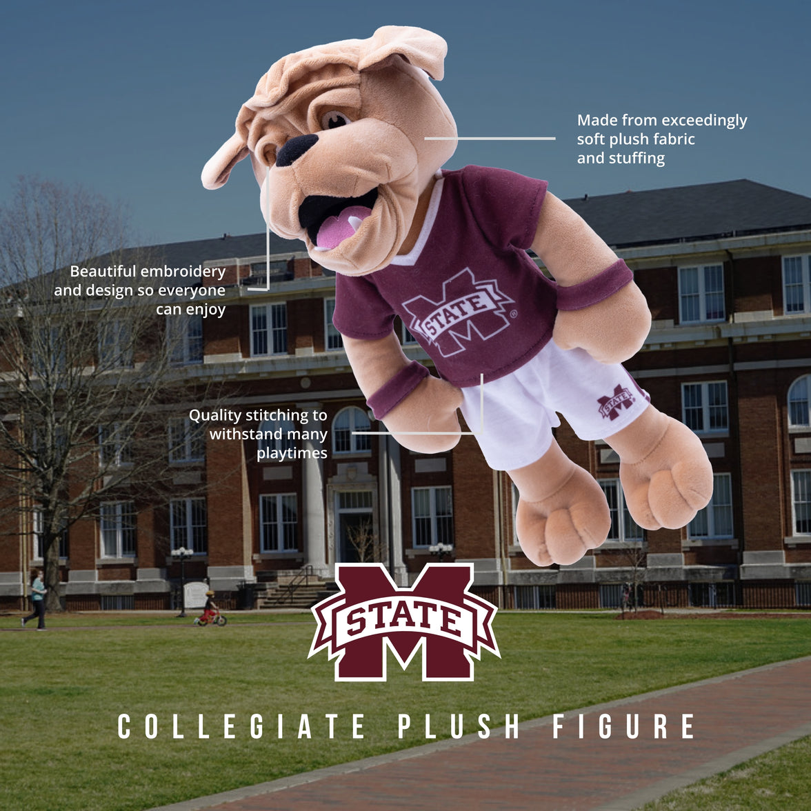 Mississippi State University Bulldog 14 Inch Plush Figure "Wholesale"