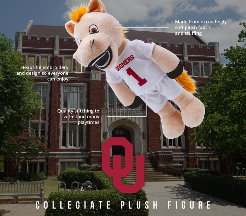 University Of Oklahoma Sooner 14 Inch Plush Figure "Wholesale"
