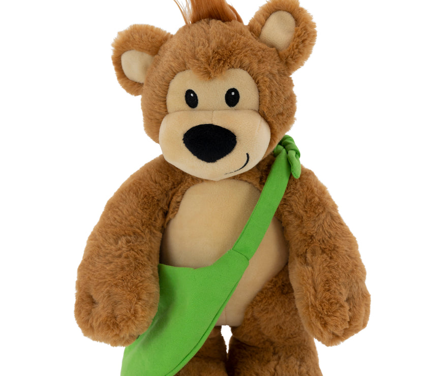 Pawley the Teddy Bear | 14" Stuffed Animal with Matching Bags
