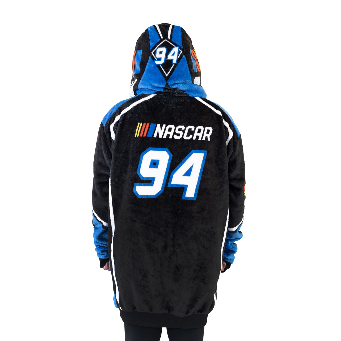 NASCAR | Black Racing Suit Snugible 2-in-1 Blanket Hoodie & Pillow