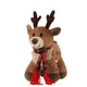 Christmas Randall Reindeer Plush , Holiday Stuffed Animal Gift Decor 8"