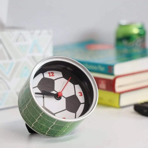 DEMDACO Big Sky Soccer Themed Desk Clock