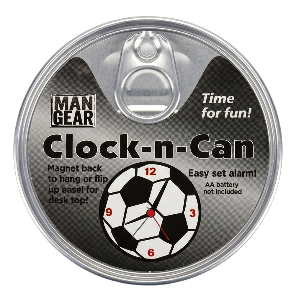 DEMDACO Big Sky Soccer Themed Desk Clock