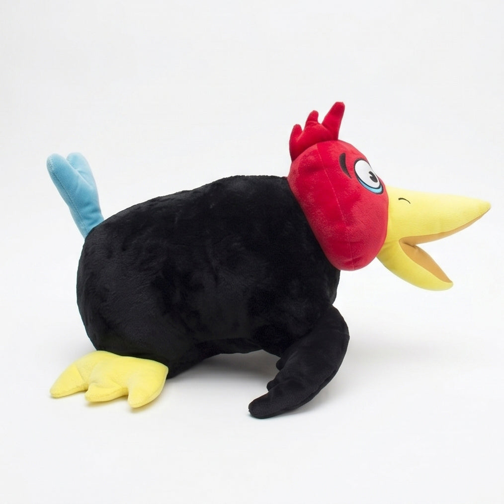 "Dizzy" the 14 inch Needle Nose Red Headed Woodpecker by KooKoo Play Pals