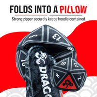 Hasbro | Dungeons & Dragons Snugible 2-in-1 Blanket Hoodie & Pillow