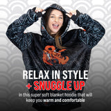 Hasbro | Dungeons & Dragons Snugible 2-in-1 Blanket Hoodie & Pillow