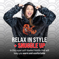 Hasbro | Dungeons & Dragons Snugible 2-in-1 Blanket Hoodie & Pillow