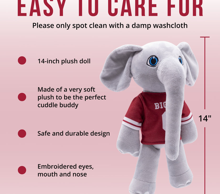 University of Alabama Big All 14 Inch Plush Figure "Wholesale"