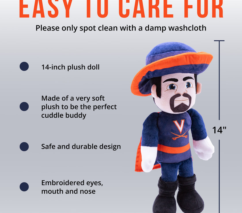 University of Virginia Cavman 14 Inch Plush Figure "Wholesale"