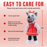 North Carolina State University Ms. Wuf 14 Inch Plush Figure