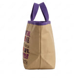 Enesco Homefront Girl - Lunchbag Word Cloud