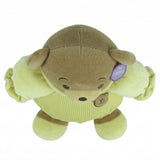 "Fanny" the 8in Baby Bow Rattle Plush Teddy Bear in Yellow by Russ Berrie
