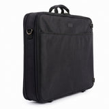 Filexec M3, Simulated Leather Portfolio, Zipper Closure, 2 Interior Pockets, Black