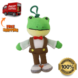 Cute Freddy Frog Plush Clip – Sharewood Forest Friends | Kids Gift Toy