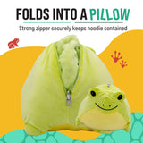 Fren Frog Snugible 2-in-1 Blanket Hoodie & Pillow